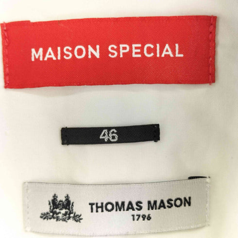 メゾンスペシャル MAISON SPECIAL L/S 解禁シャツ メンズ 46