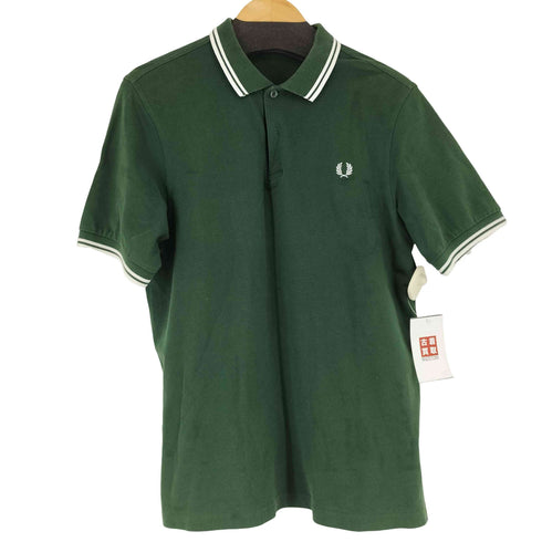 フレッドペリー FRED PERRY ロゴ刺繍 S/S ポロシャツ メンズ JPN:L