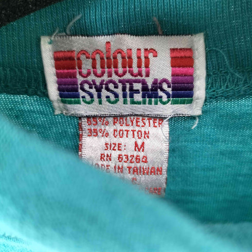 Colour SYSTEMS 90S ハイネックカットソー メンズ import:M
