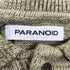 パラノイド PARANOID 24aw Gradation Cable Knit グラデーションケーブルニット メンズ S