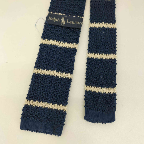 ラルフローレン RALPH LAUREN ボーダー ニットネクタイ メンズ
