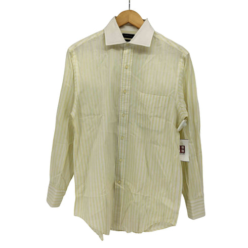 ニューヨーカー NEWYORKER クレリックシャツ ストライプドレスシャツ メンズ import:M