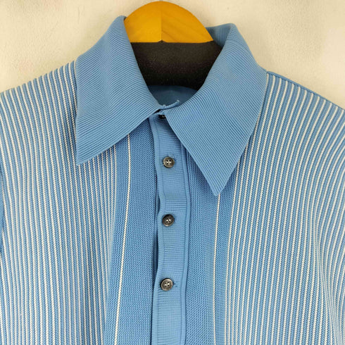 70S ストライプ ポロシャツ メンズ JPN:L
