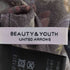 ビューティーアンドユースユナイテッドアローズ BEAUTY & YOUTH UNITED ARROWS プリント ボートネック6分袖ブラウス 花柄 レディース