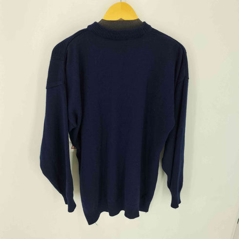 シュミーズラコステ CHEMISE LACOSTE 90S フランス製 コットン ロゴパッチ ニット メンズ import:XL