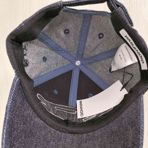 パラノイド PARANOID 25ss Washed Denim Cap メンズ