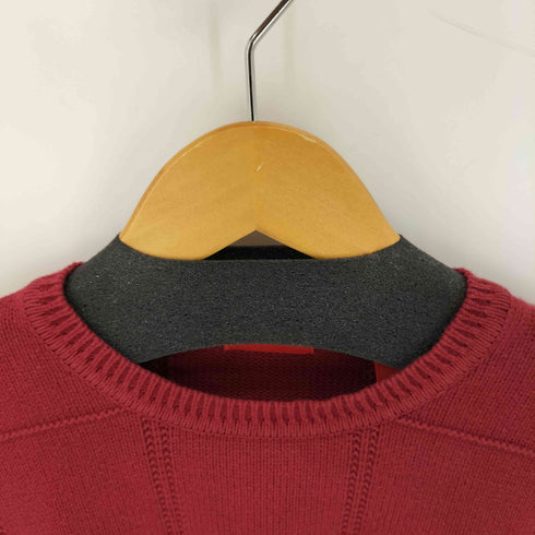 アイゾッド IZOD 00S 赤タグ ロゴ刺繍 コットン ニット メンズ import:M