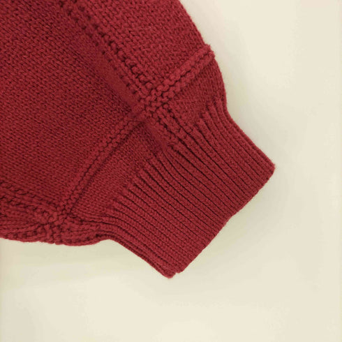 アイゾッド IZOD 00S 赤タグ ロゴ刺繍 コットン ニット メンズ import:M