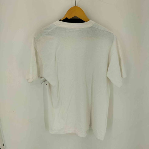 フルーツオブザルーム FRUIT OF THE LOOM 90S USA製 HENSEL PHELPS プリント クルーネック Tシャツ シングルステッチ メンズ import:L