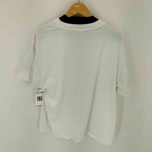 ヘインズ Hanes 90S USA製 フロントプリント クルーネック Tシャツ シングルステッチ メンズ import:XL