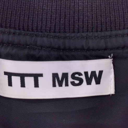 ティーモダンストリートウエア TTT_MSW キルトワーク ベスト メンズ JPN:M