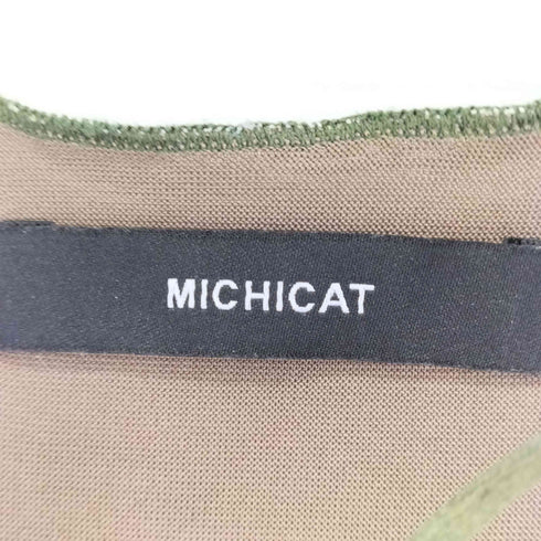 MICHICAT 総柄 L/S カットソー レディース