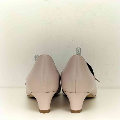 トッズ TOD’S リボンデザイン レザーパンプス レディース JPN:37