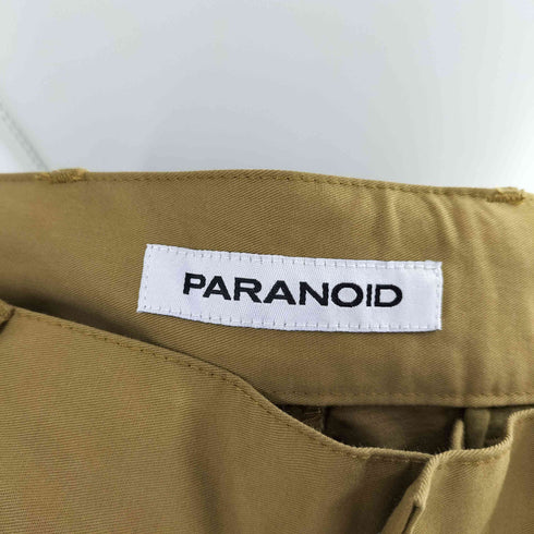 パラノイド PARANOID 25SS サイド ジップ アップ カーゴ メンズ JPN:M