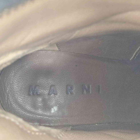 マルニ MARNI イタリア製 レザーヒールブーツ レディース EUR:36