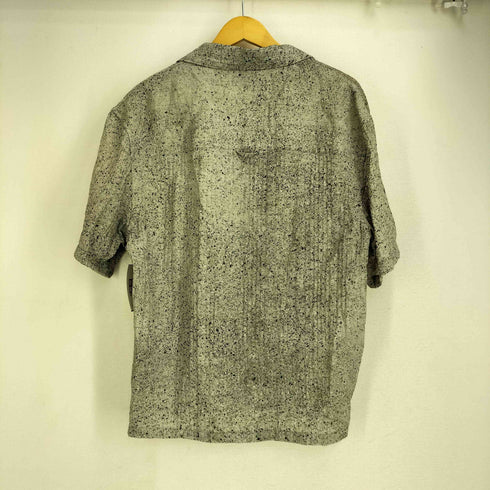 ザラ ZARA ABSTRACT PRINT SHIRT アブストラクト プリントシャツ メンズ USA L
