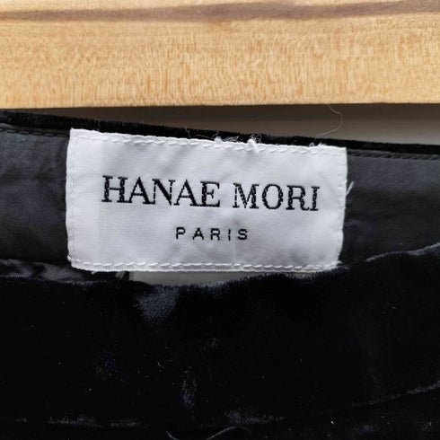 ハナエモリ HANAE MORI ベルベット タイトスカート レディース