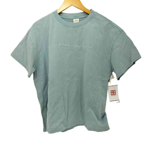 countrymoment Washed Vintage Embroidery Short Sleeve T-Shirt ウォッシュドヴィンテージエンブロイダリー半袖Tシャツ メンズ S