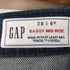 ギャップ Gap 24AW BAGGY MID RISE リヨセル混 ジップフライ バギー デニム パンツ メンズ 28/6R