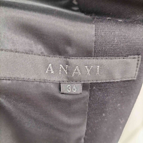 アナイ ANAYI マルチポケットテーラードジャケット レディース
