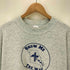 80S USA製 FRUIT OF THE ROOM ボディ フロントラバープリント スウェットシャツ メンズ import:XXL