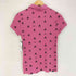 ヒステリックグラマー HYSTERIC GLAMOUR ロゴ総柄プリント鹿の子ポロシャツ レディース free
