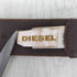 ディーゼル DIESEL イタリア製 スタッズロゴ レザーベルト レディース 80cm