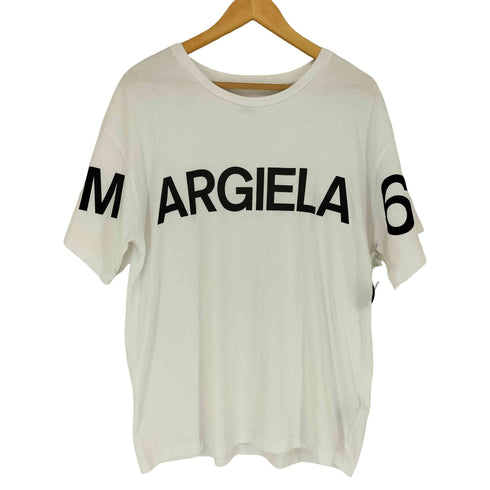 エムエムシックスメゾンマルジェラ MM6 Maison Margiela 22aw ロゴプリントワイドTシャツ レディース 14
