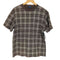 バーバリーブルーレーベル BURBERRY BLUE LABEL ロゴ刺繍ハウスチェックTシャツ メンズ L