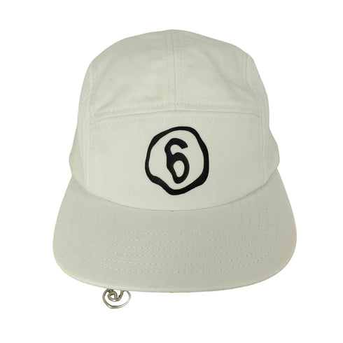 エムエムシックスメゾンマルジェラ MM6 Maison Margiela メルトロゴ 5パネルキャンプキャップ レディース 1