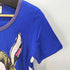y2k ラメリブ プリントTシャツ レディース JPN:M