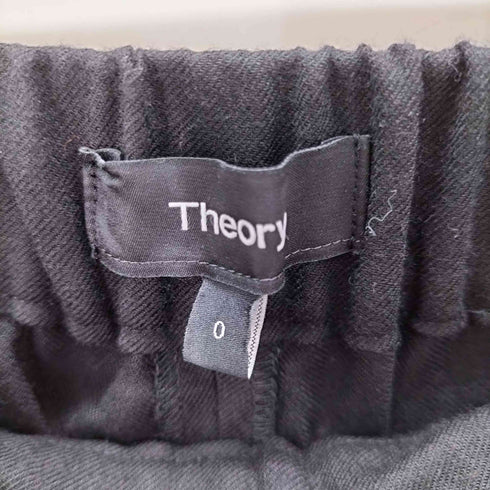 セオリー theory TALBERT ウール ストレッチ ワイドパンツ レディース JPN:0