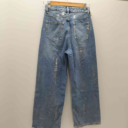 フリークスストア FREAKS STORE 箔プリント デニムパンツ レディース JPN:S