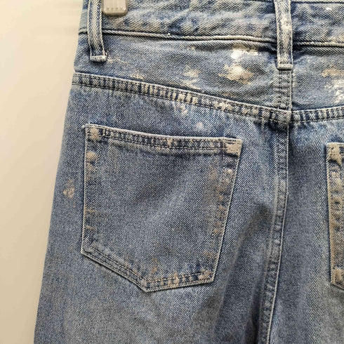 フリークスストア FREAKS STORE 箔プリント デニムパンツ レディース JPN:S