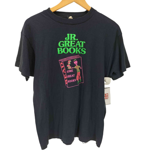 スクリーンスターズ SCREEN STARS 80S 白タグ USA製 JR.GREAT BOOKS プリントTシャツ メンズ