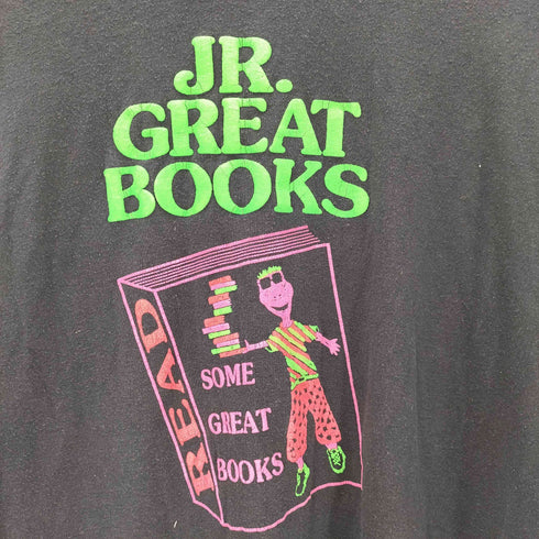 スクリーンスターズ SCREEN STARS 80S 白タグ USA製 JR.GREAT BOOKS プリントTシャツ メンズ