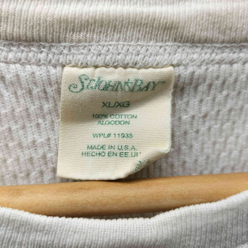 セントジョンズベイ STJOHNS BAY 90S USA製 サーマルカットソー メンズ JPN:XL