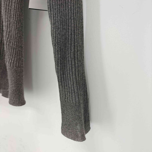 ザラ ZARA リブニットシャツ プルオーバー レディース import:S