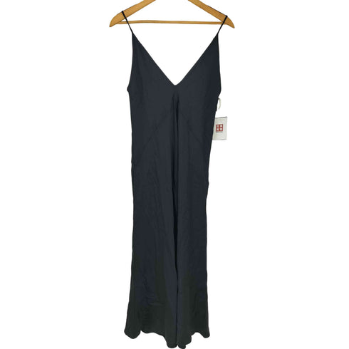 ザラ ZARA サテンキャミワンピース レディース import:L