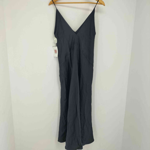 ザラ ZARA サテンキャミワンピース レディース import:L