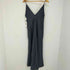 ザラ ZARA サテンキャミワンピース レディース import:L