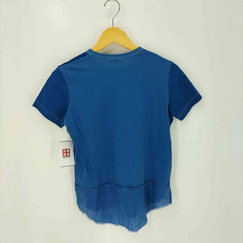トリココムデギャルソン tricot COMME des GARCONS AD2018 19SS ステッチデザイン 裾切り替え カットソー レディース JPN:S