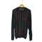 トミーヒルフィガー TOMMY HILFIGER 00s ストライプ柄 コットンニット メンズ JPN:L