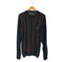 トミーヒルフィガー TOMMY HILFIGER 00s ストライプ柄 コットンニット メンズ JPN:L