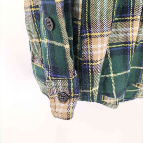 ジャンキームード JUNKY MOOD バックプリントチェック柄シャツ メンズ JPN:M