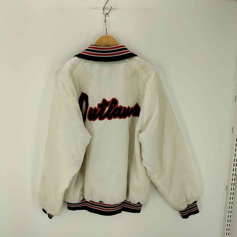 90s USA製 NORTH TRAIL 裏地キルティング スタジャン メンズ