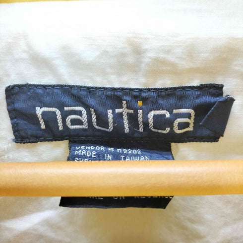 ノーティカ NAUTICA 90s クレイジーパターン 短丈 ナイロンブルゾン メンズ JPN:L