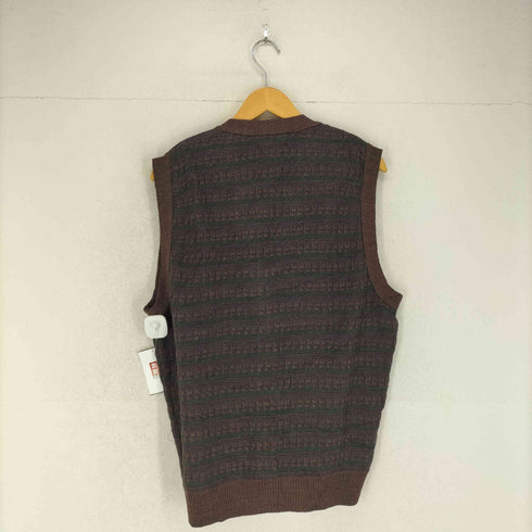 ジャンセン jantzen 90S メキシコ製 アクリル ニットベスト メンズ JPN:XL