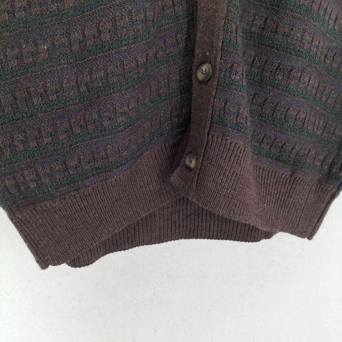 ジャンセン jantzen 90S メキシコ製 アクリル ニットベスト メンズ JPN:XL