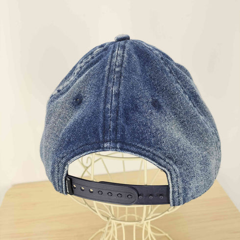 ディーゼル DIESEL 23SS デニム刺繍ロゴキャップ ダメージ加工 メンズ